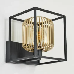 Lampes Industrielles-hofstein Applique murale Contumil Noir, 1 lumière