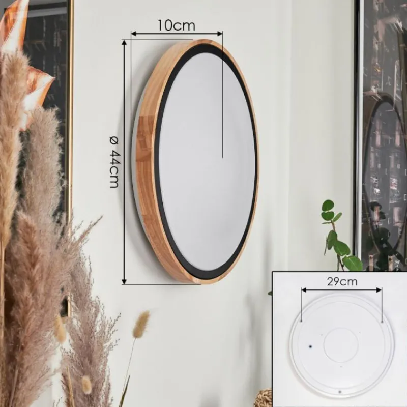 Luminaires Scandinaves-hofstein Applique murale Corinto LED Écru, Noir, 1 lumière