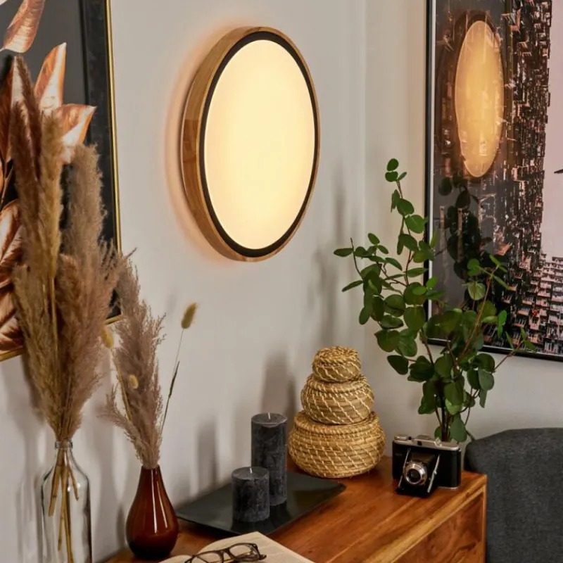 Luminaires Scandinaves-hofstein Applique murale Corinto LED Écru, Noir, 1 lumière