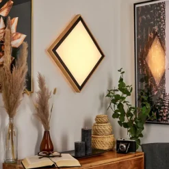 Luminaires Scandinaves-hofstein Applique murale Corinto LED Écru, Noir, 1 lumière