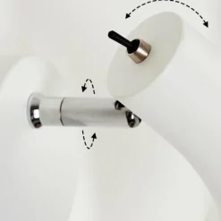 hofstein Applique murale Corralcay Chrome, Blanc, 1 lumière