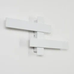 hofstein Applique murale Cuchara LED Blanc, 2 lumières