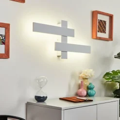 hofstein Applique murale Cuchara LED Blanc, 2 lumières