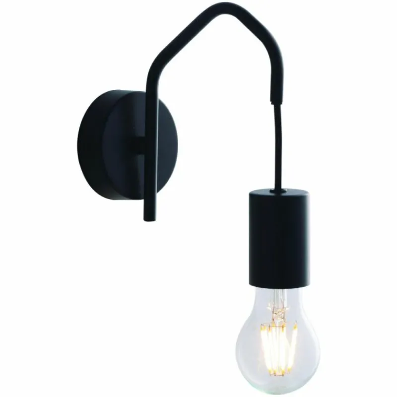 Luce Design Applique murale Cuyama Noir, 1 lumière* Appliques