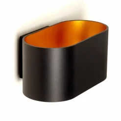 Lampes Dorées-hofstein Applique murale Dapp Noir doré, 1 lumière