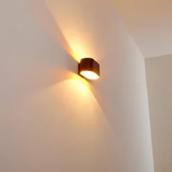 Lampes Dorées-hofstein Applique murale Dapp Noir doré, 1 lumière