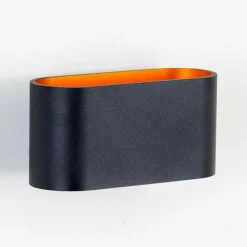 Lampe Turque-hofstein Applique murale Dapp Or, Noir, 1 lumière