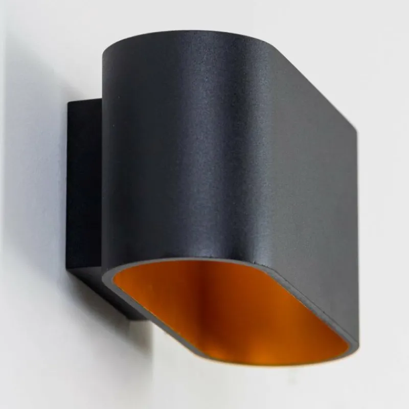 Lampe Turque-hofstein Applique murale Dapp Or, Noir, 1 lumière