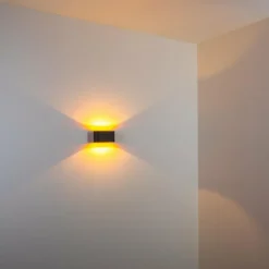 Lampe Turque-hofstein Applique murale Dapp Or, Noir, 1 lumière