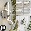 hofstein Applique murale Dauntey LED Chrome, Blanc, 1 lumière