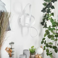 hofstein Applique murale Dauntey LED Blanc, 1 lumière