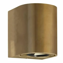 Design For The People by Nordlux Applique murale Canto LED Laiton, 2 lumières