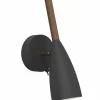 Luminaires Scandinaves-Design For The People by Nordlux Applique murale Pure Bois foncé, Noir, 1 lumière