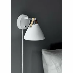 Luminaires Scandinaves-Design For The People by Nordlux Applique murale Strap Blanc, 1 lumière