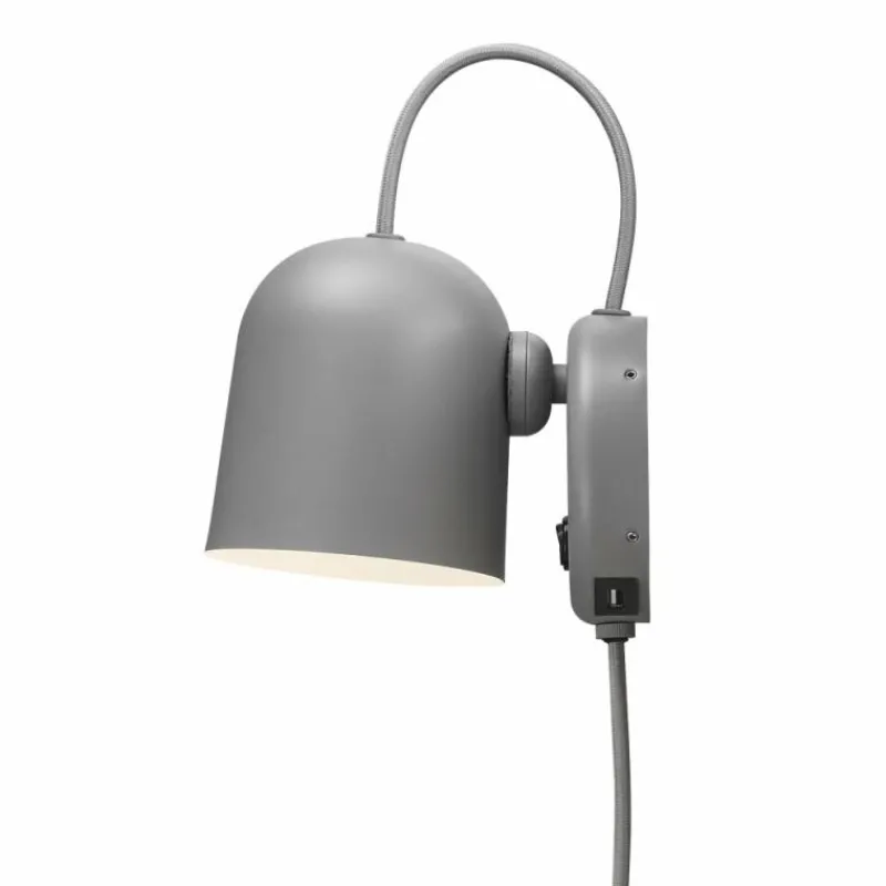 Luminaires Scandinaves-Design For The People by Nordlux Applique murale ANGLE Gris, 1 lumière
