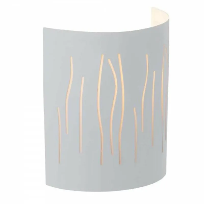 Luminaires Brilliant Applique murale d'extérieur Brilliant Leuchten Kinley Blanc, 1 lumière* Appliques