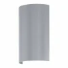 Luminaires Eglo Applique murale d'extérieur Eglo CORFINO LED Argenté, 2 lumières