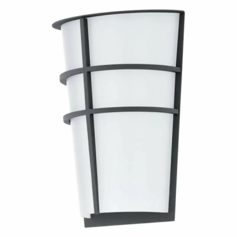 hofstein Applique murale d'extérieur Eglo BREGANZO LED Anthracite, 2 lumières