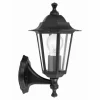 Luminaires Rustiques-Luminaires Eglo Applique murale d'extérieur Eglo LATERNA 4 Noir, 1 lumière