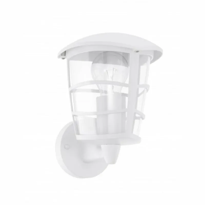Luminaires Eglo Applique murale d'extérieur Eglo ALORIA Blanc, 1 lumière