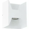 Luminaires Eglo Applique murale d'extérieur Eglo MORINO LED Blanc, 2 lumières