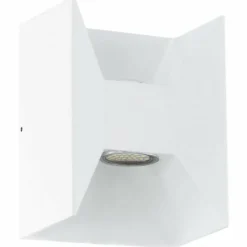 Luminaires Eglo Applique murale d'extérieur Eglo MORINO LED Blanc, 2 lumières