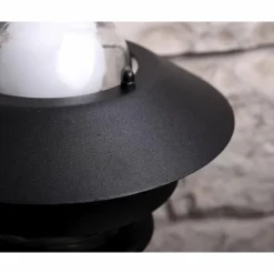 Luminaires Nordlux Applique murale d'extérieur Nordlux BLOKHUS Noir, 1 lumière