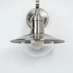 hofstein Applique murale d'extérieur Broni Acier inoxydable, 1 lumière