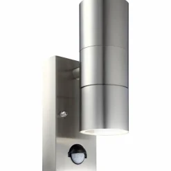 Luminaires Globo Lighting Applique murale d'extérieur Globo Clair, 2 lumières, Détecteur de mouvement