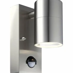 Luminaires Globo Lighting Applique murale d'extérieur Globo LED Clair, 1 lumière, Détecteur de mouvement