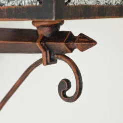 hofstein Applique murale d'extérieur TOK Brun, Rouille, 1 lumière