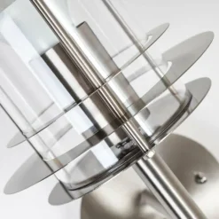 hofstein Applique murale d'extérieur VALDEZ Acier inoxydable, 1 lumière