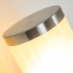 hofstein Applique murale d'extérieur TOLSONA Acier inoxydable, 2 lumières