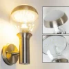 hofstein Applique murale d'extérieur CORDOVA LED Acier inoxydable, 1 lumière