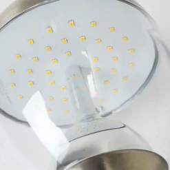 hofstein Applique murale d'extérieur CORDOVA LED Acier inoxydable, 1 lumière