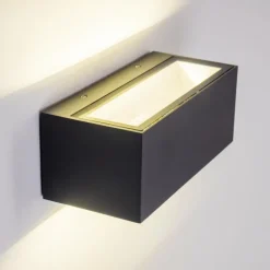 hofstein Applique murale d'extérieur GEMINI LED Anthracite, 1 lumière