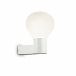 Luminaires Ideallux Applique murale d'extérieur Ideal Lux CLIO Blanc, 1 lumière