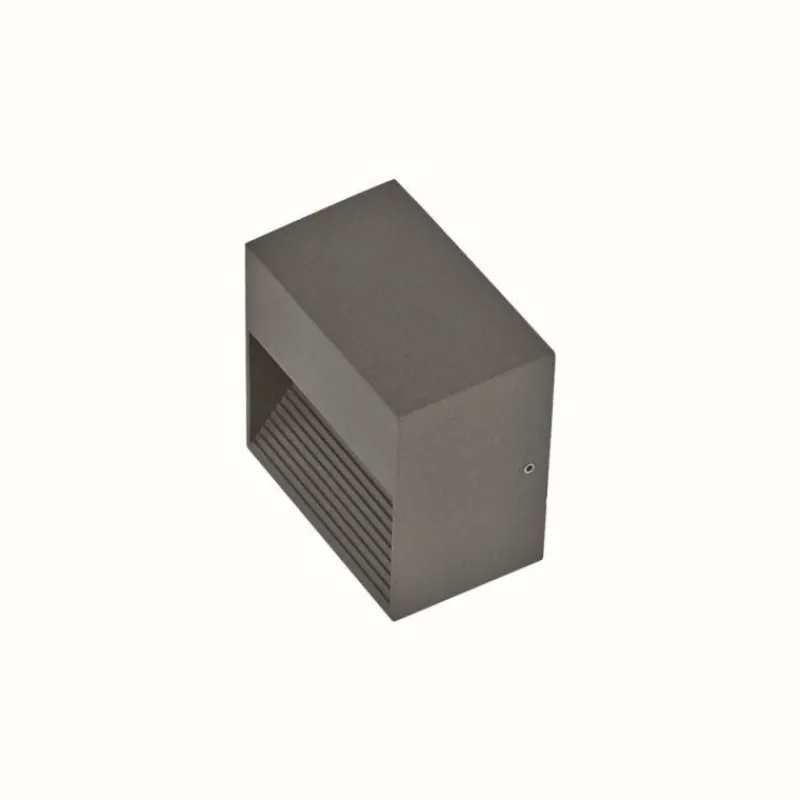 Luminaires Ideallux Applique murale d'extérieur Ideal Lux DOWN Anthracite, 1 lumière