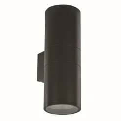 Luminaires Ideallux Applique murale d'extérieur Ideal Lux GUN Noir, 2 lumières