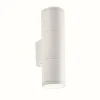 Luminaires Ideallux Applique murale d'extérieur Ideal Lux GUN Blanc, 2 lumières