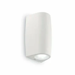 Luminaires Ideallux Applique murale d'extérieur Ideal Lux KEOPE Blanc, 1 lumière