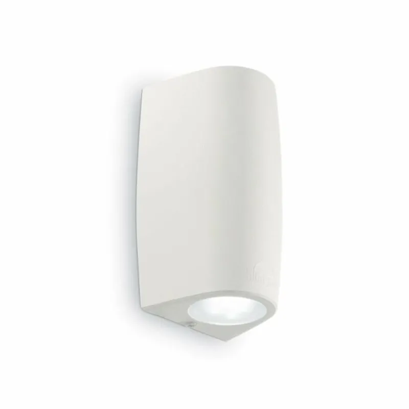 Luminaires Ideallux Applique murale d'extérieur Ideal Lux KEOPE Blanc, 1 lumière