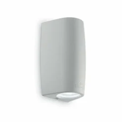 Luminaires Ideallux Applique murale d'extérieur Ideal Lux KEOPE Gris, 2 lumières