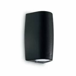 Luminaires Ideallux Applique murale d'extérieur Ideal Lux KEOPE Noir, 2 lumières