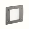 Luminaires Ideallux Applique murale d'extérieur Ideal Lux LETI Gris, 1 lumière