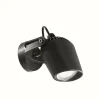 Luminaires Ideallux Applique murale d'extérieur Ideal Lux MINITOMMY Noir, 1 lumière