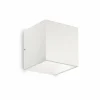 Luminaires Ideallux Applique murale d'extérieur Ideal Lux RUBIK LED Blanc, 1 lumière