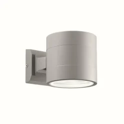 Luminaires Ideallux Applique murale d'extérieur Ideal Lux SNIF Gris, 1 lumière