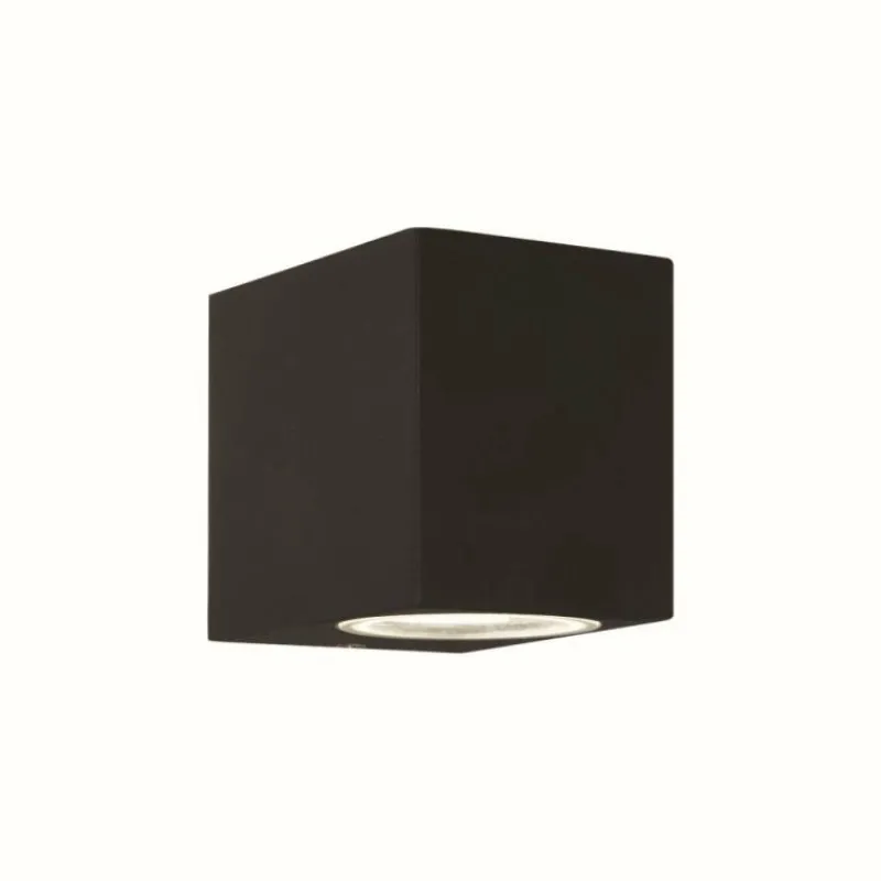 Luminaires Ideallux Applique murale d'extérieur Ideal Lux UP Noir, 1 lumière