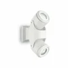 Luminaires Ideallux Applique murale d'extérieur Ideal Lux XENO Blanc, 2 lumières
